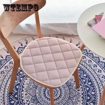 Подушка на стул утолщенная противоскользящая Four Seasons универсальная бытовая подушка круглая губчатая подушка чехол на табурет обеденный стол и стул
