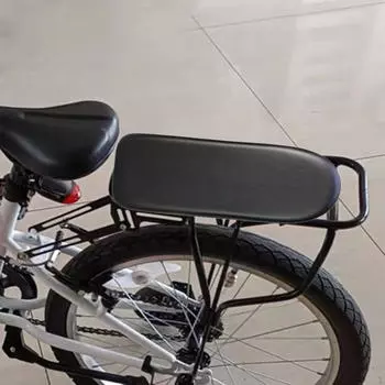 Подушка на заднее сиденье велосипеда для комфорта и поддержки во время активного отдыха Quick Release Black