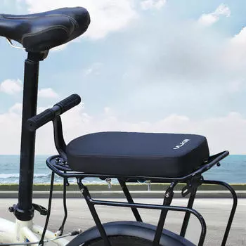 Подушка на заднее сиденье велосипеда для горных шоссейных велосипедов, широкая, мягкая, нескользящая, легко устанавливается, толстая