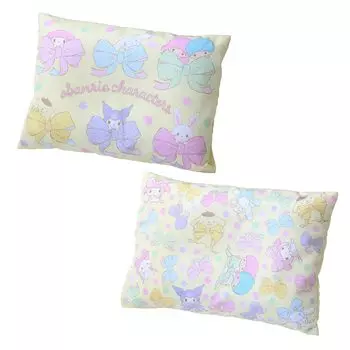 Подушка nishikawa Sanrio Characters 37X27 см, можно стирать, для детей. Поставляется со съемным чехлом. Подходит для головы. Желтый LH63122072 [Nishikawa] Детская
