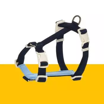 Подушка No-Touch H Harness для собак Поводок на грудь Поводок Поводок Navy S