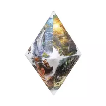 Подушка Octopath Traveler 8-сторонняя