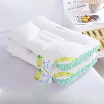 Подушка-основа, защита шейного отдела позвоночника для домашнего хозяйства, глубокий сон, антибактериальное студенческое общежитие, одноразовая пара подушек-основ 48*74cm