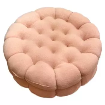 Подушка-печенье Милая Мягкая Дышащая Наполнение из ПП-хлопка Подушка для сидения для Общежития Спальни Прикроватная розовый