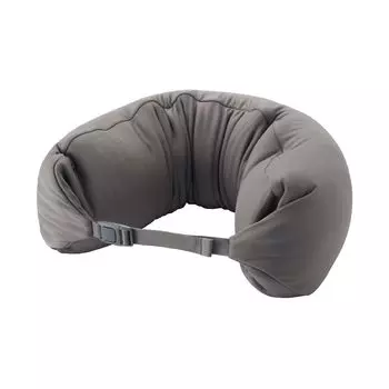 Подушка под шею MUJI Double Knit Fit, цвет: темно-серый, 16 x 64 см, OHH12A3A, прибл.