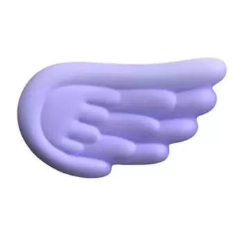 Подушка-подставка под запястье для клавиатуры «Крыло ангела» Эргономичная подушка для поддержки запястья Силиконовая подставка под запястье для мыши Подушка для запястья ноутбука для офиса и игр