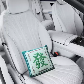 Подушка Подушка для кровати и чтения Хлопковый плед Гостиная Офис Style A