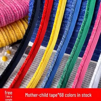 Подушка-подушка из плюшевой веревки с меховой вставкой