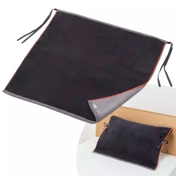 Подушка-полотенце Nishikawa Mousse Puff, наволочка из ворсовой ткани 65X65 см, моющийся хлопок, пушистый каждый раз, когда вы стираете, уникальный хлопок Puffel, впитывающий воду серый