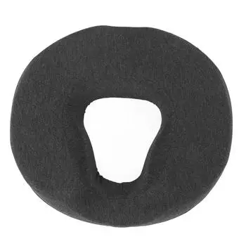 Подушка-пончик для сиденья, подушка из пены с памятью для офисного кресла, для облегчения нагрузки на копчик, послеродовая темно-серого
