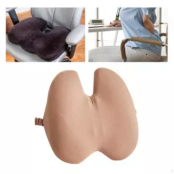 Подушка поясничной поддержки для офисного кресла и автомобиля розовый