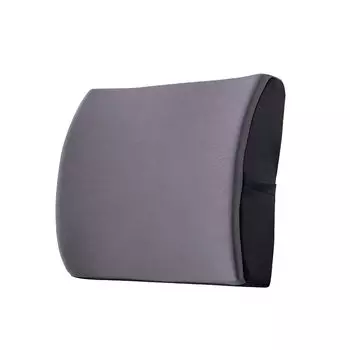 Подушка Poxvalzor для спины Подушка для спины Подушка с эффектом памяти Подушка для автомобиля Товары для путешествий Удобные товары Коррекция осанки Подушка для спины с эффектом боли в самолете серый