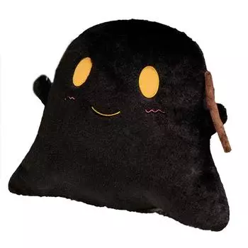 Подушка Привидения на Хэллоуин Креативная Милая Плюшевая Кукла Подушка One Size чёрный