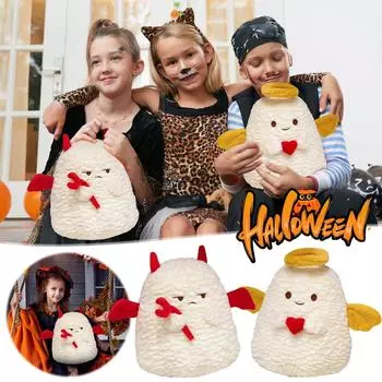 Подушка-призрак на Хэллоуин, милая подушка-призрак Торв, украшения на Хэллоуин, подушка-призрак для дивана-кровати, вечеринки, домашнего декора для детей, подарка детям One Size