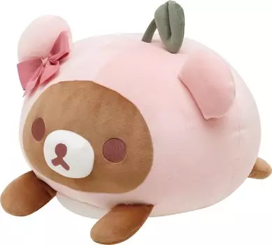 Подушка Rilakkuma Jewel Cherry Super Mochimochi Cherry Daifuku Chairoikoguma MF71101 Korikogu s