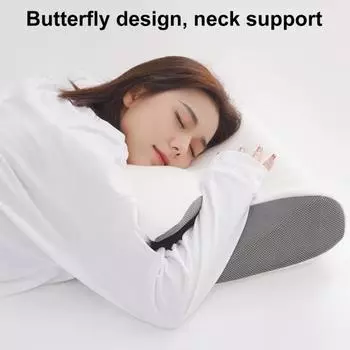 Подушка с эффектом памяти, эластичная, с эффектом медленного отскока, облегчающая боль в шее