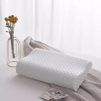 Подушка с эффектом памяти, подушка с медленным отскоком, массажная подушка для шеи для студентов в общежитии children s 28x48cm