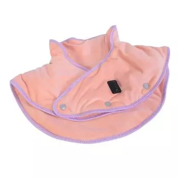 Подушка с подогревом для шеи и плеч Мягкое облегчение дискомфорта Контроль температуры Функция таймера Электрическая шея разноцветный