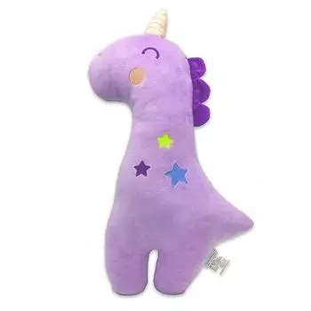 Подушка с ремнем безопасности автомобиля с жирафом, милый ремень с животными, подушка для ремня, игрушка, подушка для поддержки шеи для детей фиолетовый