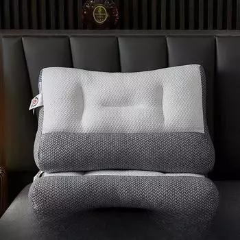 Подушка с защитой от растяжения SPA Подушка с защитой от растяжения Зона трикотажной шейной защиты Подушка для взрослых Сердцевина не деформируется Подушка для кресла-реклайнера Standard