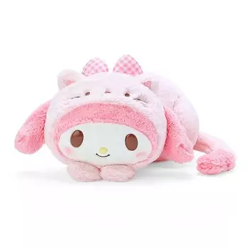 Подушка Sanrio My Melody 840386 в виде кошки (Исцеляющий кот) розовый