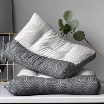 Подушка-сердечник для сна, подушка для шеи, подушка из волокна, одноместная бытовая подушка, подушка 48*74cm