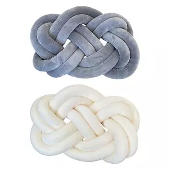 Подушка-шар в виде узла, декоративные подушки, симпатичная подушка для спины, подушка для дивана, коврик для окна в гостиной, спальне, общежитии, доме