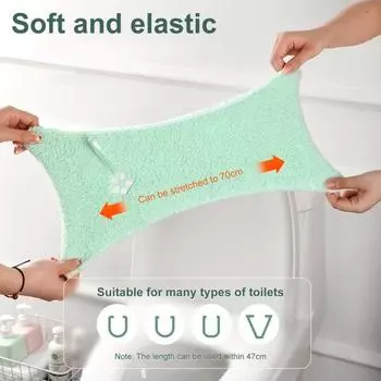 Подушка сиденья для унитаза Skin-affinity Сохранить тепло Дышащий Полезные зимние матовые аксессуары для ванной комнаты жёлтый