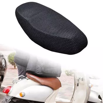 Подушка сиденья мотоцикла 3D сотовая защита для ягодиц Легко установить крышку накладки 55cmx75cm