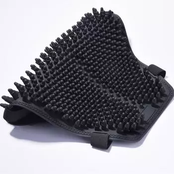 Подушка сиденья мотоцикла, коврик для пассажира, накладка на заднее сиденье, теплоотводящая амортизирующая дышащая защита ягодиц для мотоциклиста one size чёрный