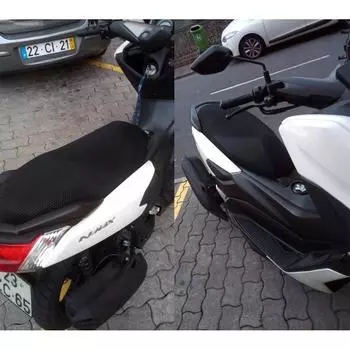 Подушка сиденья мотоцикла, теплоизоляционная крышка сиденья, защитный чехол для Yamaha N-MAX NMAX 155 125 NMAX155 NMAX125, аксессуары чёрный