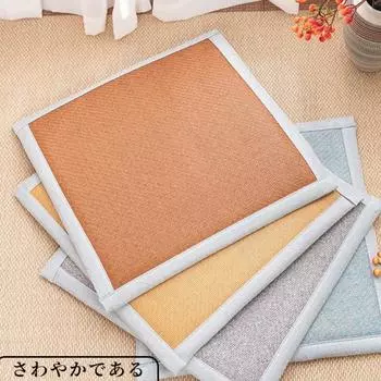 Подушка сиденья, Офисное сиденье, Бытовая противоскользящая подушка, Подушка табурета для гостиной, Летняя подушка сиденья 40x40cm