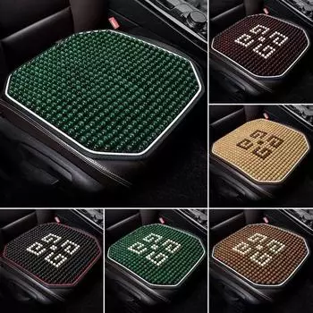 Подушка сиденья премиум-класса Отличная вентиляция Прочный массаж B кофейный