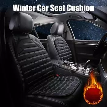 Подушка сиденья с подогревом для автомобиля Yousheng, регулируемая температура, быстрый нагрев, легко моется, универсальная, для внедорожников, грузовиков, зимняя подушка сиденья A