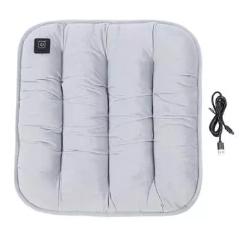Подушка сиденья с подогревом Графеновый быстрый нагрев USB 3 уровня регулируемый Моющийся коврик для стула с подогревом для