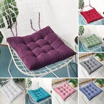 Подушка сиденья с высоким отскоком, удобная подушка для стула, ремни, дизайнерская подушка для стула для домашнего автомобиля, офиса зелёный