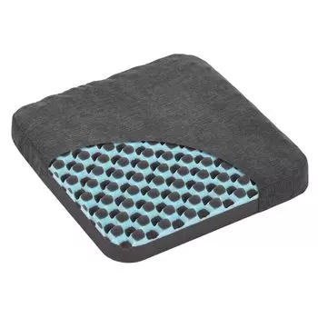 Подушка сиденья Shinnwa с высокой устойчивостью для офисного кресла, волнистая подушка, которая не повредит ваши моющиеся стулья с мягкой толщиной, подушка, структура, не торчит,