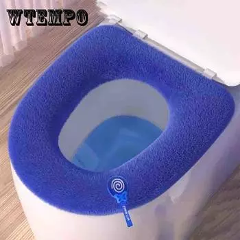Подушка сиденья унитаза Бытовая туалетная подушка утолщенный туалетный чехол Подушка для туалета Four Seasons Universal Plus Velvet