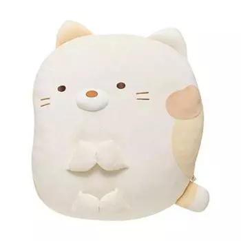 Подушка Sumikko Gurashi Super Mochimochi Cat MX34901, высеченная