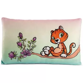 Подушка Sunset Dream 2024 Тигр 43x25 Подушка [NICI] фиолетовый