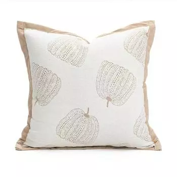 Подушка в скандинавском кремовом стиле, модель, мягкое украшение для гостиной, подушка для дивана, роскошный коричневый чехол для подушки 450*450mm