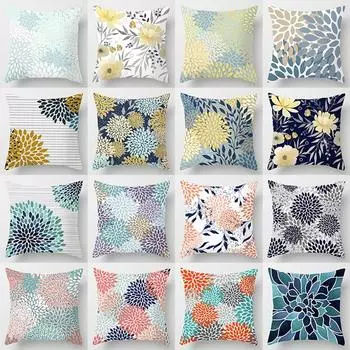 Подушка в стиле мандалы, украшение для дома и офиса, подушка для спальни, дивана, автомобиля, наволочка 40x40cm