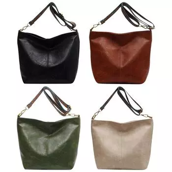 Подушка в стиле ретро с принтом, сумка через плечо, женская модная сумка на молнии, большая вместимость, водонепроницаемая, устойчивая к царапинам, женская сумка на каждый день для отдыха чёрный