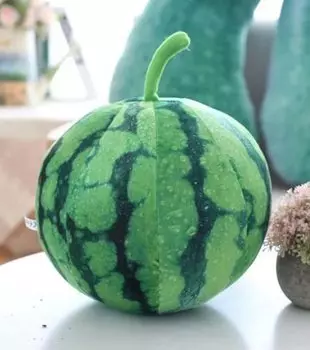 Подушка в виде арбуза, подушка в виде арбузного шара, мягкая игрушка в виде фруктов, забавные товары, товары для вечеринок и мероприятий, праздничный подарок на Хэллоуин, Рождество, милый Moe Instagram