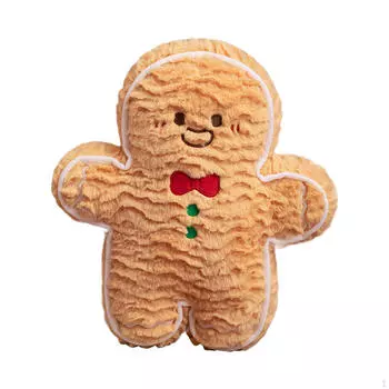 Подушка в виде мультяшного бисквитного человечка для праздничного оформления дивана 20cm