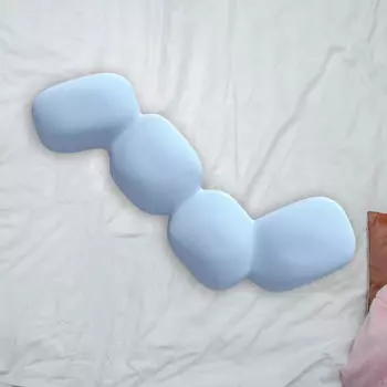 Подушка-валик для тела Подарок на день рождения для тех, кто спит на спине и животе Hug Long Ice Silk Blue