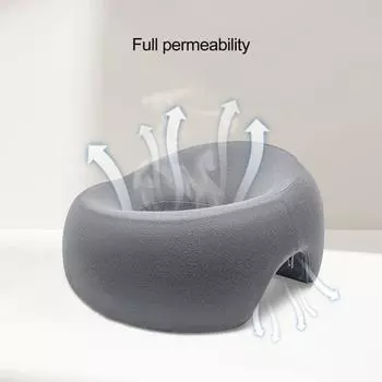 Подушка Yousheng с эффектом памяти из пены для салона красоты, противоскользящая подушка для косметических процедур, толстая подушка для лежания лицом вниз, домашний массажный подголовник розовый