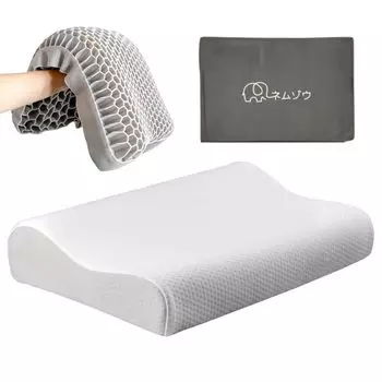 Подушка Жесткие плечи Боль в шее Регулировка высоты Долговечность 10 лет Можно стирать Не накапливает тепло Легко дышать Чистить каждый день Подушка для сна белый