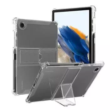 Подушки безопасности, подставка для Samsung Galaxy Tab A8 10,5 2021, чехол SM-X200 SM X205, чехол-держатель для карандашей, задняя крышка из ТПУ A8 10.5 SM-X200 X205 прозрачный