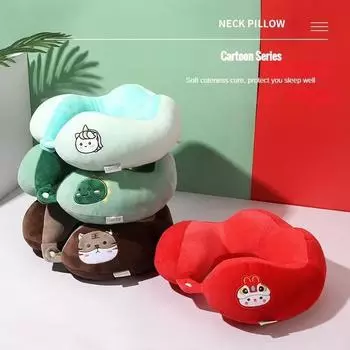 Подушки для автомобиля с эффектом памяти, мягкая поддержка шеи, подушка для путешествий, U-образная подушка для шеи, аксессуары для салона автомобиля